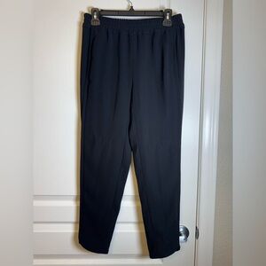 J Crew Black Ankle Pull-On Pants Size 00 EUC #2248